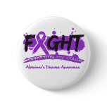 Alzheimer’s Disease FIGHT Supporting My Cause Pins