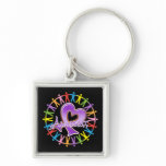 Alzheimer’s Disease Unite in Awareness Key Chain