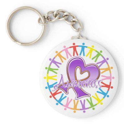 Alzheimer’s Disease Unite in Awareness Key Chains by giftsforawareness