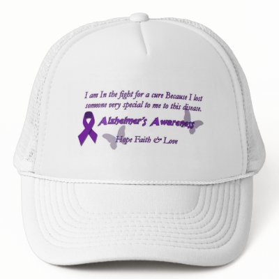 Alzheimer's awareness Hat by RenderlyYours