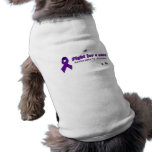 Alzheimer's awareness pet shirt pet clothing