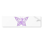 Alzheimer's Butterfly Bumper Stickers