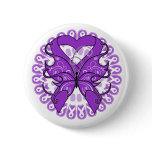 Alzheimers Disease Butterfly Circle of Ribbons