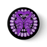 Alzheimers Disease Butterfly Circle of Ribbons