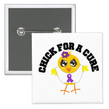 Alzheimers Disease Chick For A Cure Button