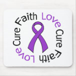 Alzheimer's Disease Faith Love Cure Mouse Pad