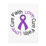 Alzheimer's Disease Faith Love Cure Postcard