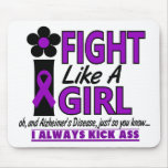 Alzheimers Disease Fight Like A Girl 1.2 Mousemat