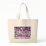ALZHEIMERS DISEASE Find The Cure 1 Canvas Bag