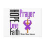 Alzheimers Disease Hope Love Faith Prayer Post Cards