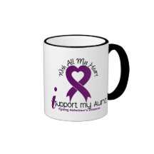Alzheimers Disease I Support My Aunt Coffee Mugs