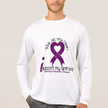 Alzheimers Disease I Support My Girlfriend Tees