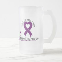 Alzheimers Disease I Support My Nephew Mug