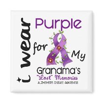 Alzheimers Disease I Wear Purple For My Grandma 43