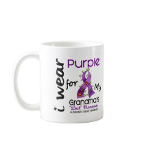 Alzheimers Disease I Wear Purple For My Grandma 43 Mugs