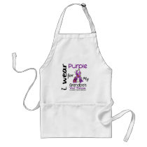 Alzheimers Disease I Wear Purple For My Grandpa 43 Aprons