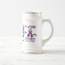 Alzheimers Disease I Wear Purple For My Grandpa 43 Coffee Mug