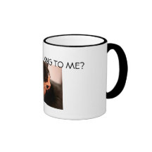 am longhair, ARE YOU TALKING TO ME? Coffee Mug