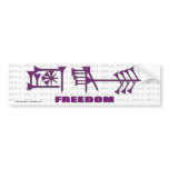 Ama-gi2 Bumper Sticker