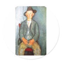 Amadeo Modigliani - Junger Bauer 1918