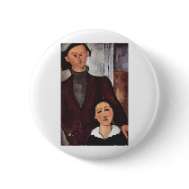 Amadeo Modigliani - Lipchitz and wife 1917 in oil