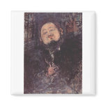 Amadeo Modigliani - Porträt des Diego Rivera 1914 Magnet
