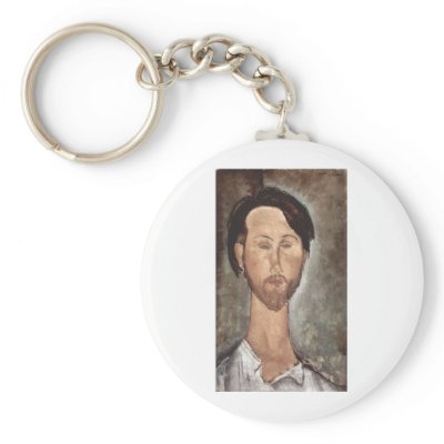 Amadeo Modigliani - Porträt Léopold Zborowski 1918 by inquester