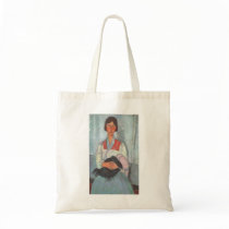 Amadeo Modigliani - Zigeunerfrau mit Kind 1919 Canvas Bag