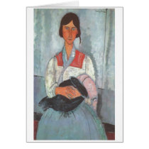 Amadeo Modigliani - Zigeunerfrau mit Kind 1919
