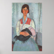 Amadeo Modigliani - Zigeunerfrau mit Kind 1919