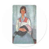 Amadeo Modigliani - Zigeunerfrau mit Kind 1919