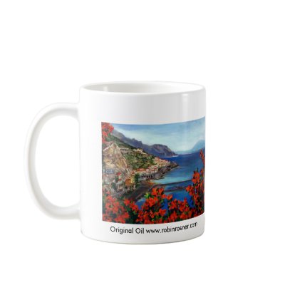 amalfi coast last try, amalfi coas... - Customised Mug by Robin26