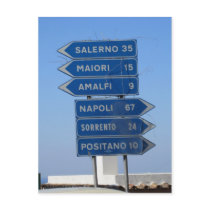 Amalfi Coast Postcard