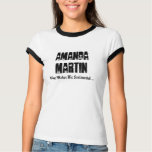 Amanda Martin, Wine Makes Me Sentimental.... t-shirts