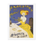 Amandines de Provence Biscuits H. Lalo Vintage Ad postcards