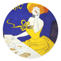 Amandines de Provence Round Stickers