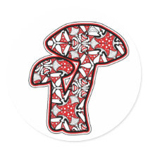 Amanita Sticker