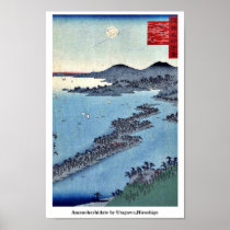 Amanohashidate by Utagawa,Hiroshige Poster