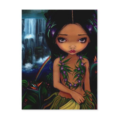 "Amara" Postcard by strangeling