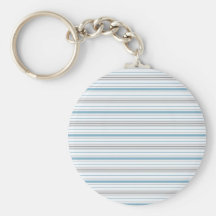 Amara Stripe Cornflower Keychain