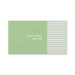 Amara Stripe pistachio Place Card business cards
