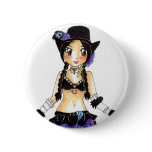 Amaranth Pinback Button