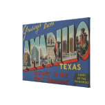 Amarillo, Texas (Heart of the Pan-Handle) Canvas Prints