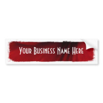 Amaryllis Close-Up; Promotional Bumper Sticker