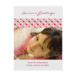 Amaryllis Stars :: Christmas Photo Postcard