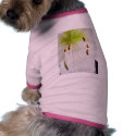 Amaryllis White Flower Close Up pet clothing