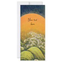 AMATERASU , SUN GODDESS ,yellow green black Rack Cards