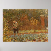 Amateur (Coachman & Cabbages) by Frederick Walker Posters