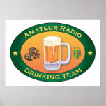 Amateur Radio Drinking Team Posters
