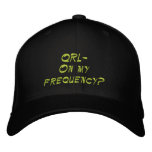 Amateur Radio QRL Hat Embroidered Baseball Cap